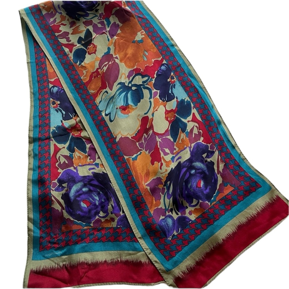 Silk Albert Nipon scarf/bandana